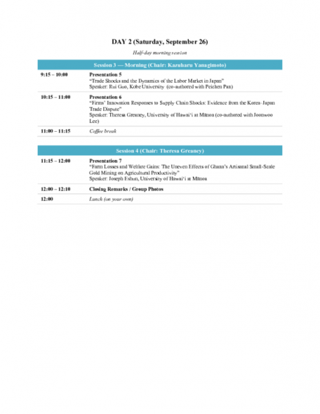 (最終版)UHM-Kobe Applied Econ Conference Program_Part2のサムネイル